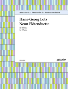 Hans-Georg Lotz - Neun Flötenduette